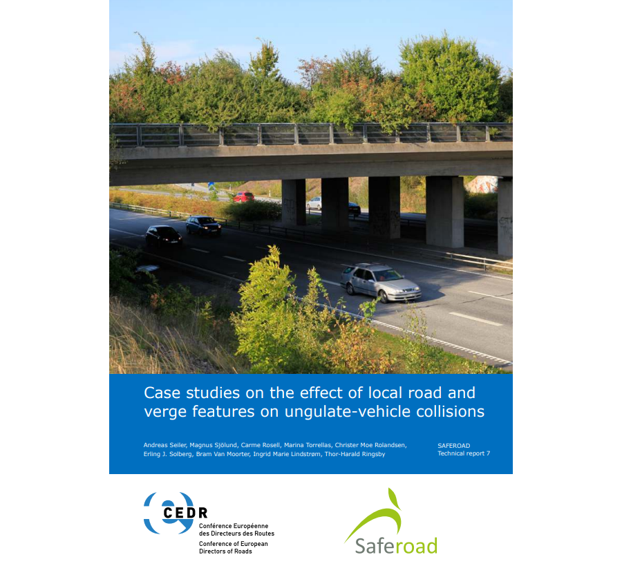 Case studies on the effect of local road and verge features on ungulate-vehicle collisions
